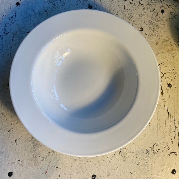 1 Corelle Rimmed Just White 1 Qt Serving Bowl - Picture 2 of 11